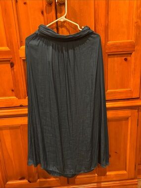 Zara Maxi Skirt in Slate Blue - NWT